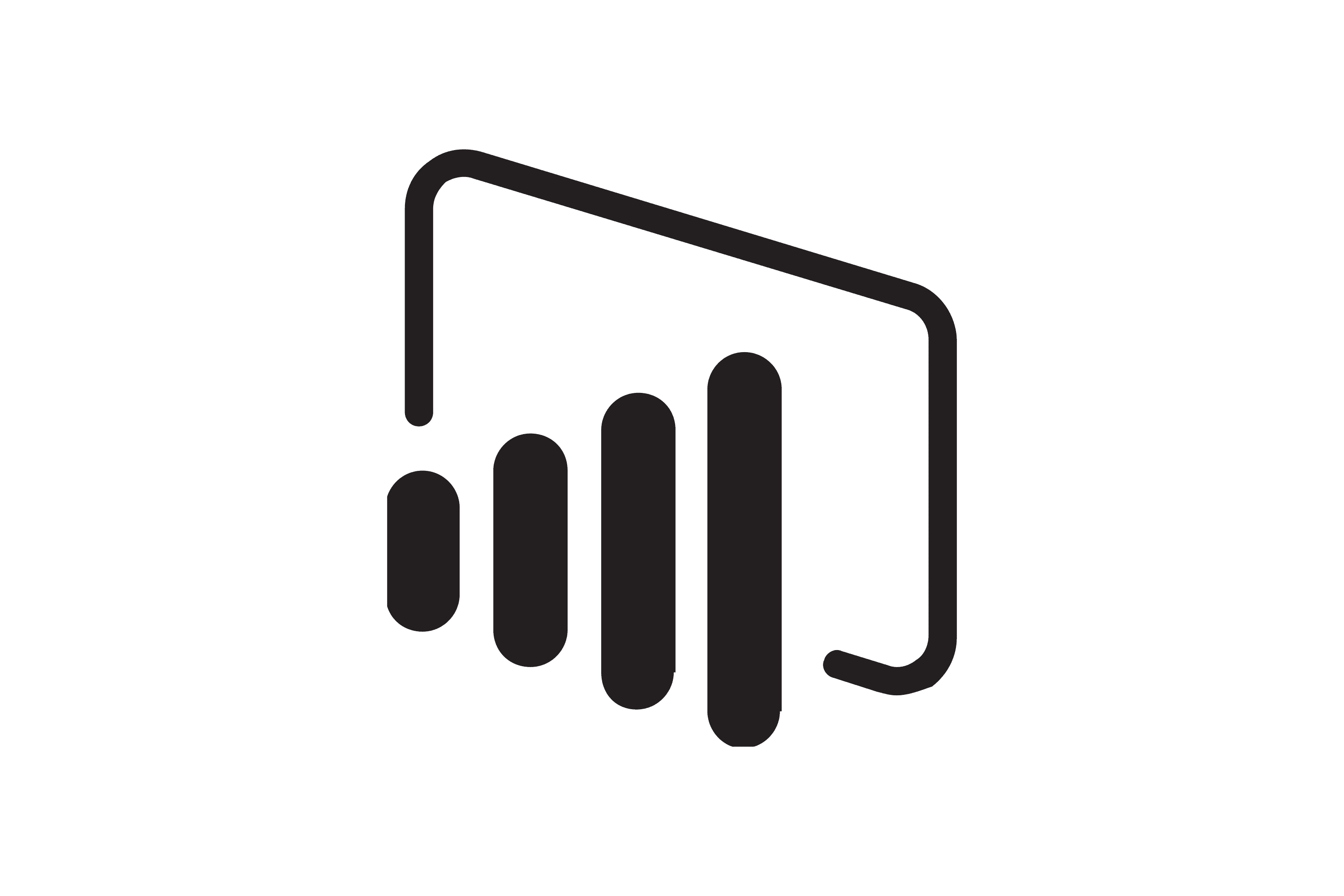Power BI logo